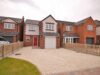 A photo of Three Detached Homes Development in Nutts Lane, Hinckley, Leicestershire by H&H Homes