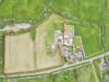 A drone aerial photo of paddock land in Brandon